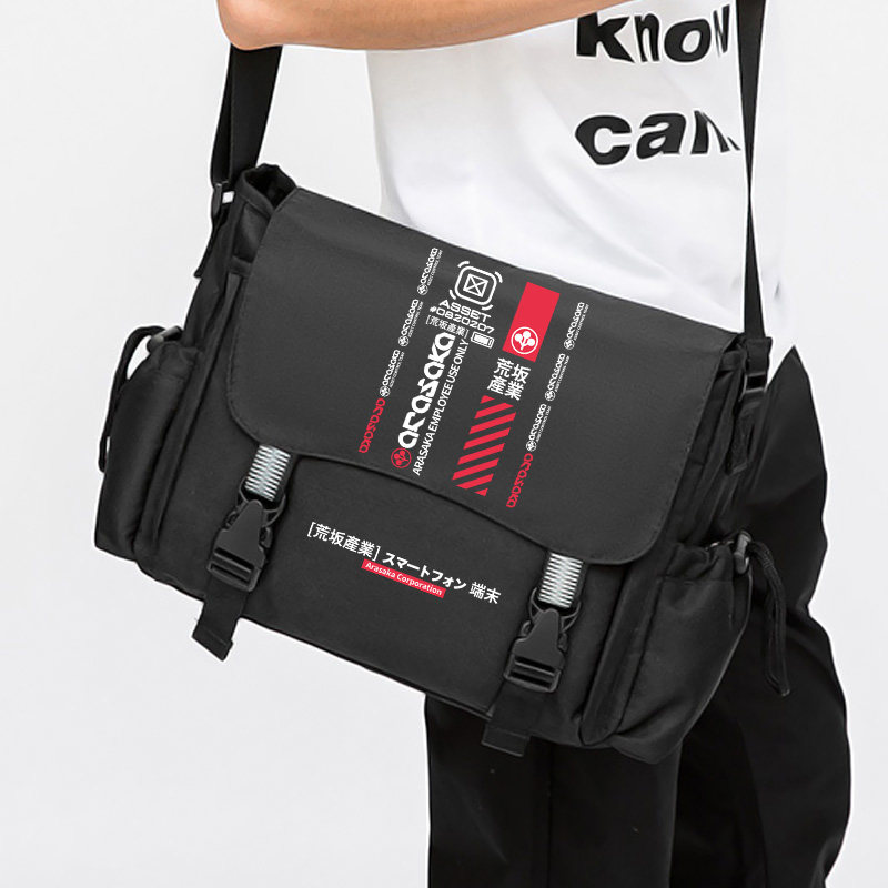 Cycling Commute Bag - 애니메이션 사이버펑크 2077 코스프레 싱글 숄더