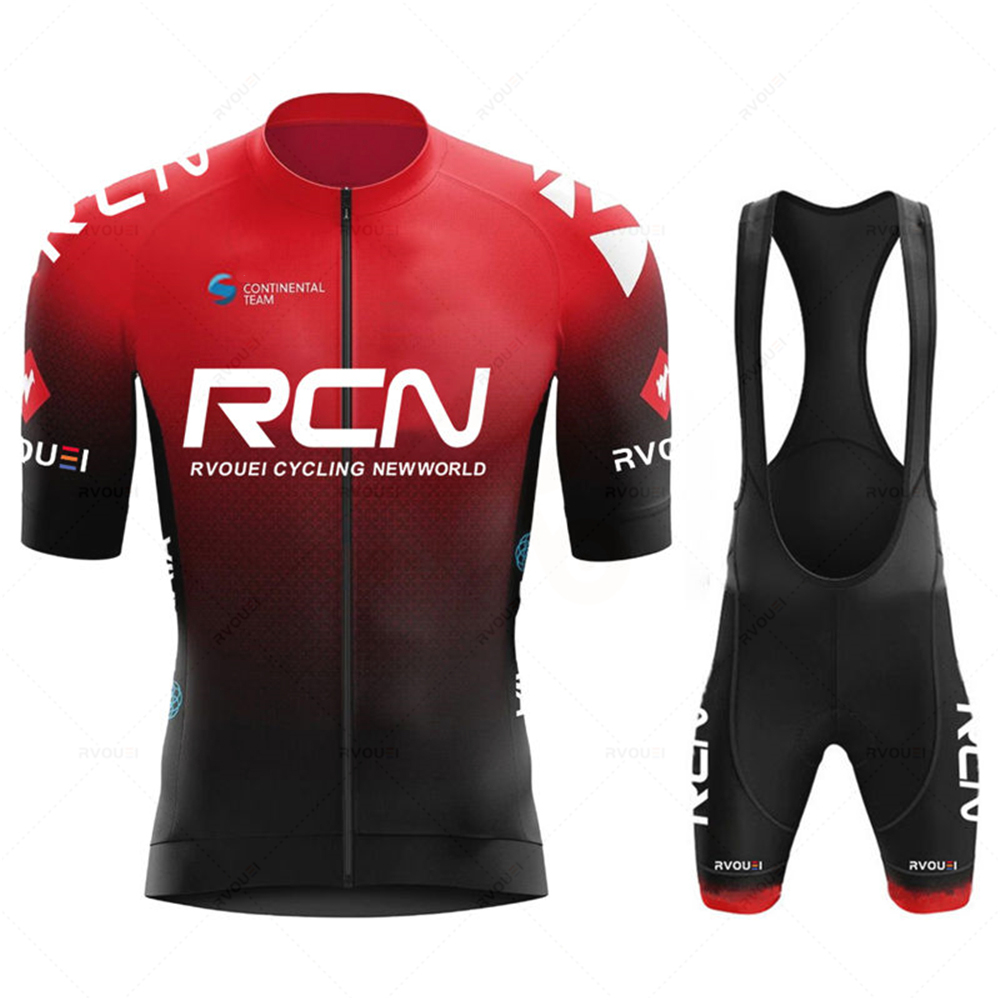 Cycling Community - Rvouei 사이클링 저지 세트 남성용 사이클링