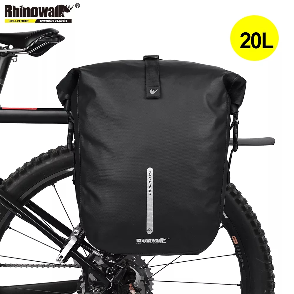 Cycling Commute Backpack - Rhinowalk-방수 자전거 패니어 백팩 20L 트렁크