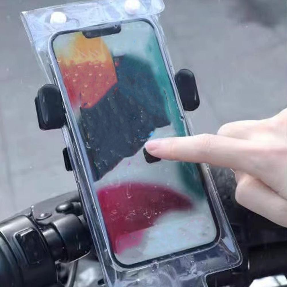 Cycling Commute Bag - 오토바이 자전거 방수 전화 가방 TPU