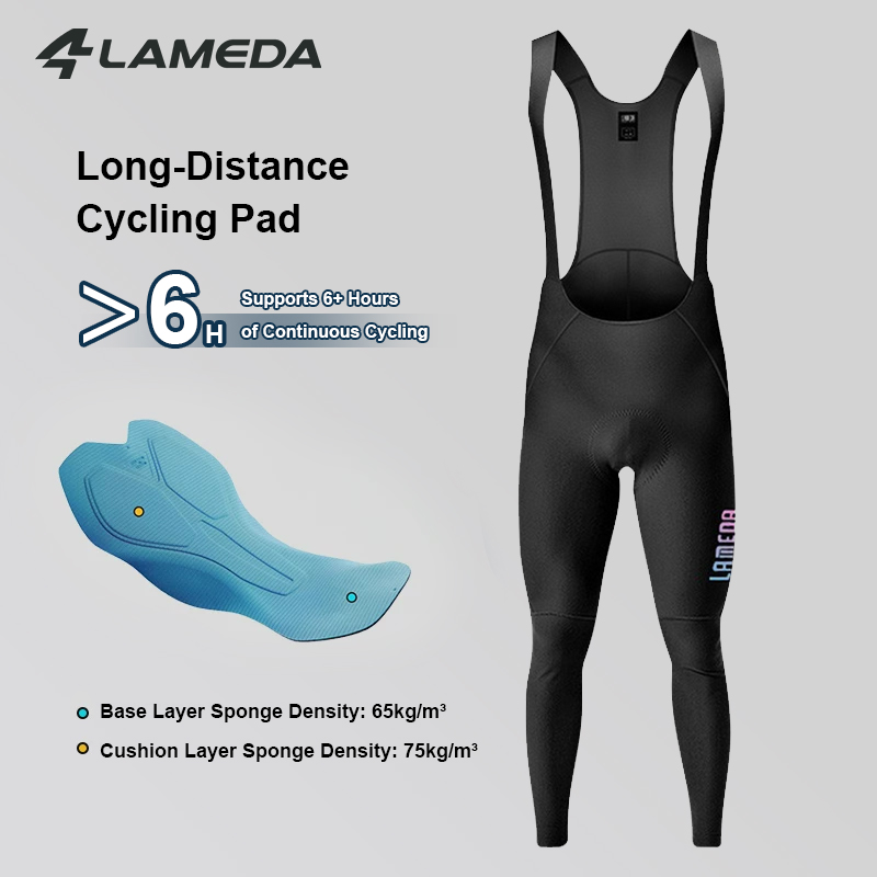 Cycling Commuter Pants - LAMEDA 남성용 사이클링 빕 팬츠 6시간