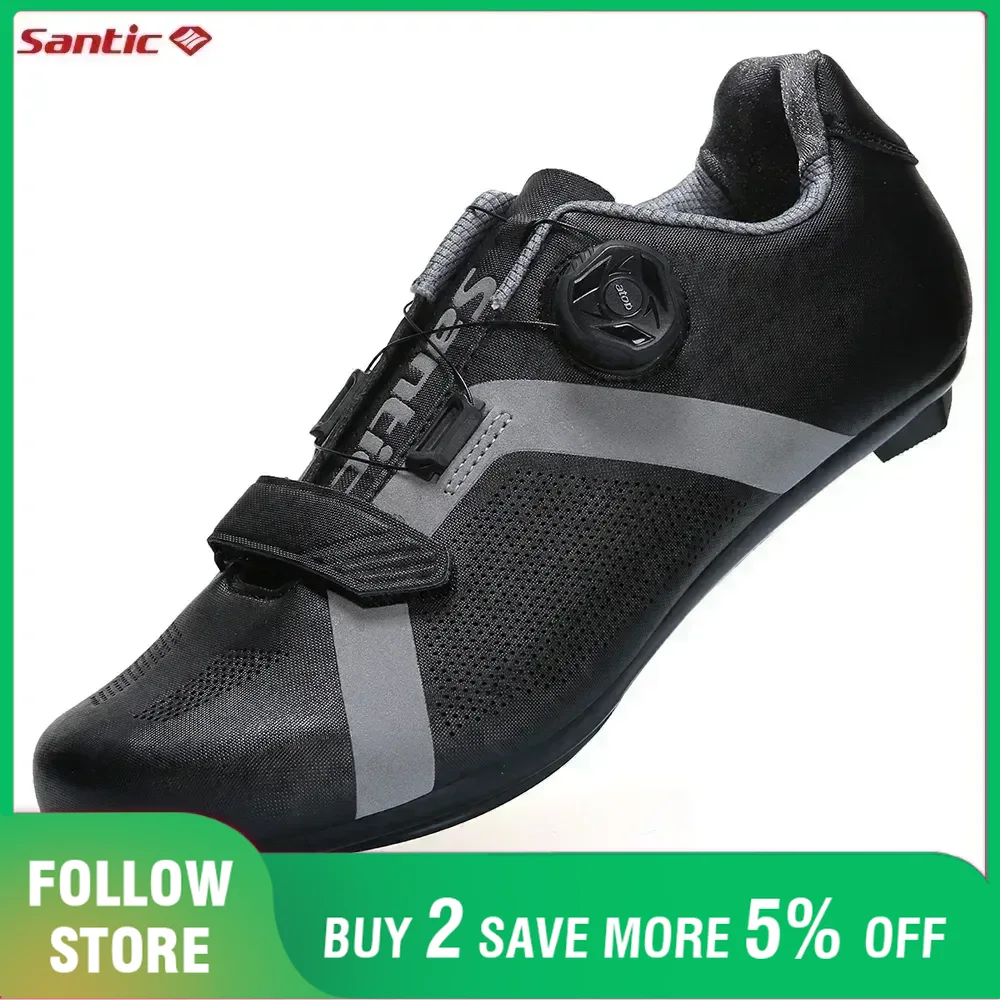 산티 사이클링 잠금 신발은 SPD-SL 페달에 적합 남 - Cycling Commuter Shoes 리뷰 및 가격