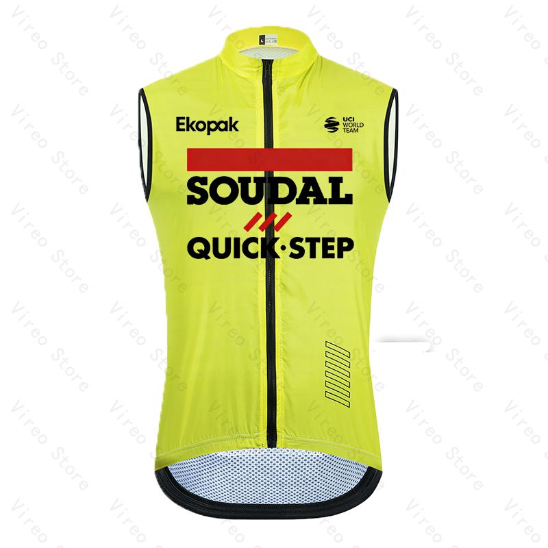 Soudal Quick-Step 남성용 사이클링 조끼  - Reflective Vest Cycling 리뷰 및 가격