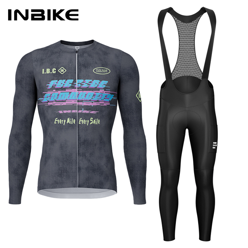 인바이크 봄 가을 사이클링 세트 사이클링 저지 긴팔 패 - Cycling Community 리뷰 및 가격