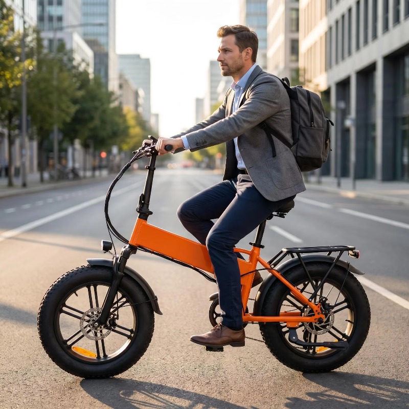 휴대용 접이식 20인치 전기 산악자전거 500W 48V - Cycling Commute 리뷰 및 가격