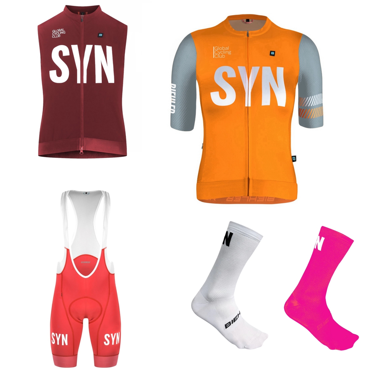 SYN 여성용 반팔 흰색 사이클링 저지와 검정/빨강/녹 - Cycling Community 리뷰 및 가격